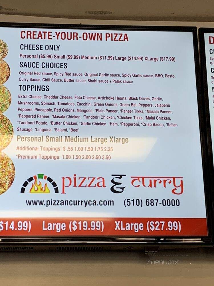 Pizza and Curry - Fremont, CA