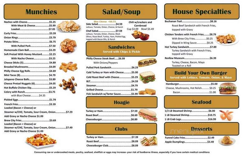 Park Tavern Incorporated - Waynesboro, PA menu_pic