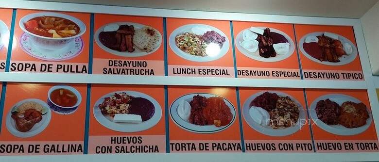 Dinora's Bakery Y Poppuseroa - Houston, TX menu_pic