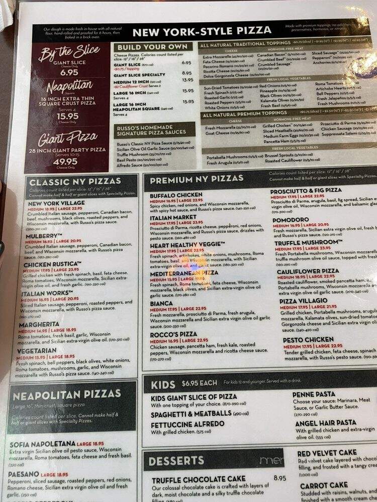 New York Pizzeria - League City, TX menu_pic