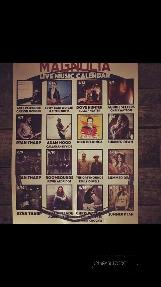 Magnolia Motor Lounge - Fort Worth, TX menu_pic