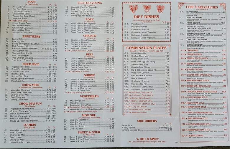 China Wok - Fishers, IN menu_pic