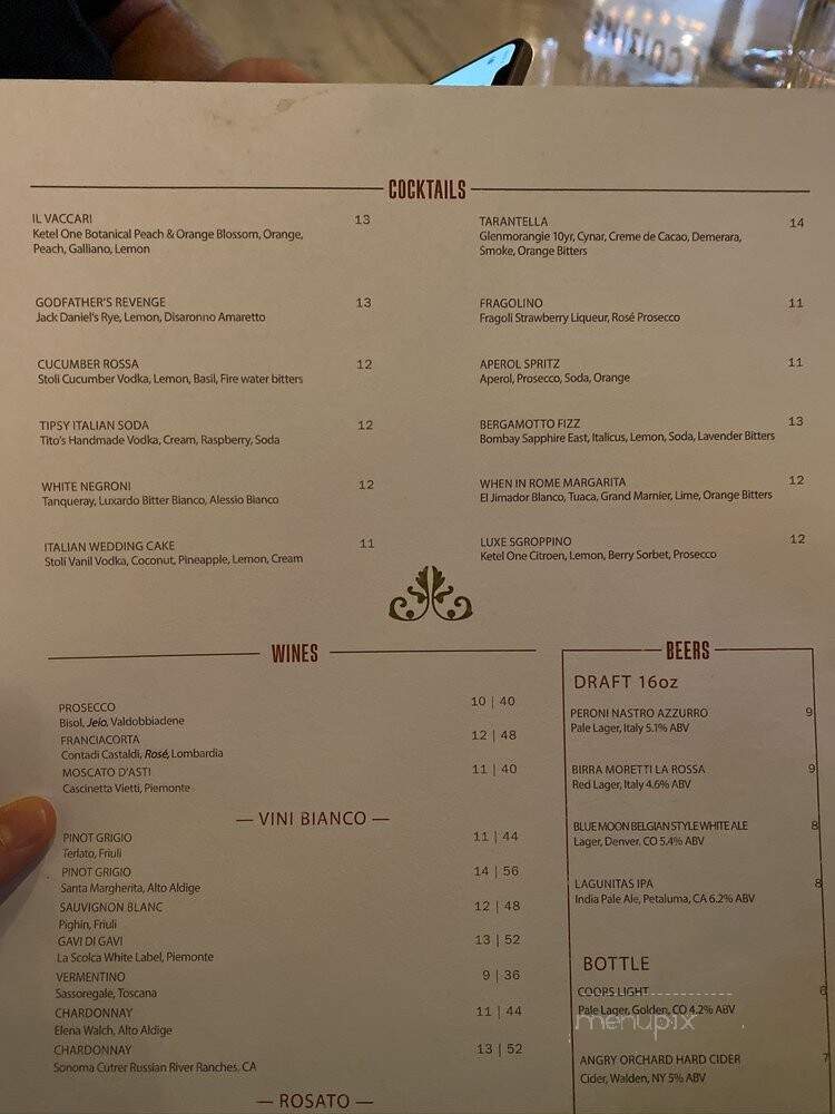 Terra Rossa - Las Vegas, NV menu_pic