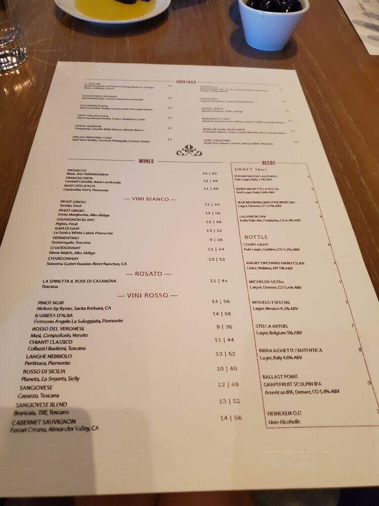 Terra Rossa - Las Vegas, NV menu_pic