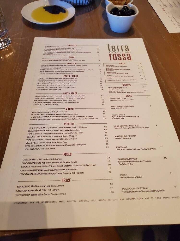 Terra Rossa - Las Vegas, NV menu_pic