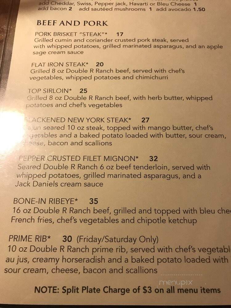 The Phoenix - Bend, OR menu_pic