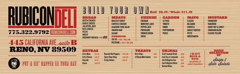Rubicon Deli - Reno, NV menu_pic