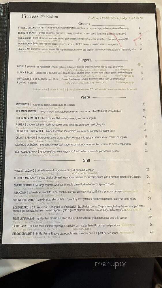 Fitness Grill - Yorba Linda, CA menu_pic