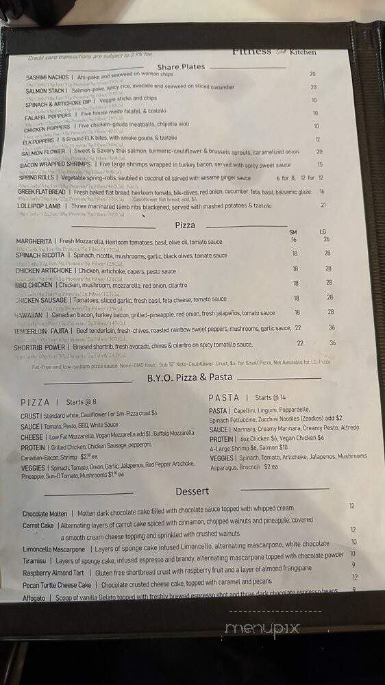 Fitness Grill - Yorba Linda, CA menu_pic