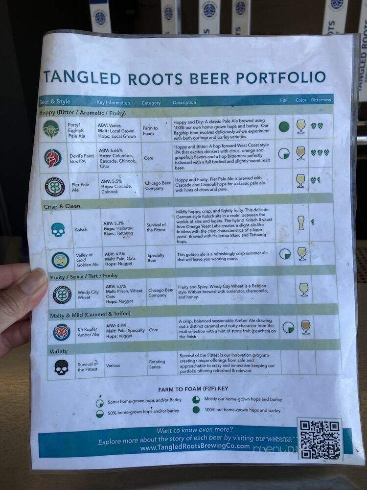 Navy Pier Beer Garden - Chicago, IL menu_pic
