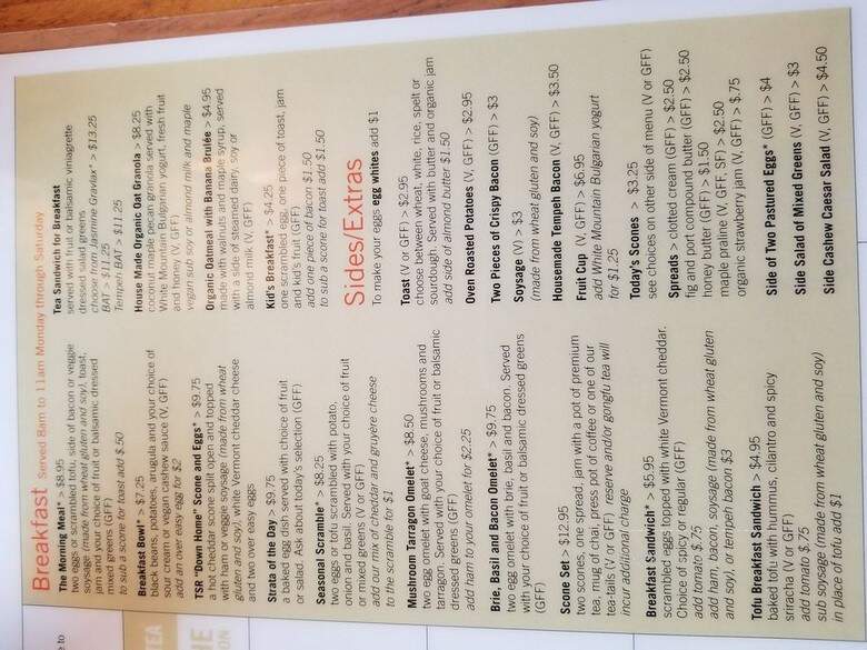 Steeping Room - Austin, TX menu_pic