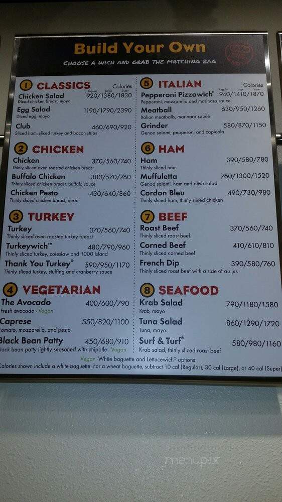 Which Wich - Albuquerque, NM menu_pic