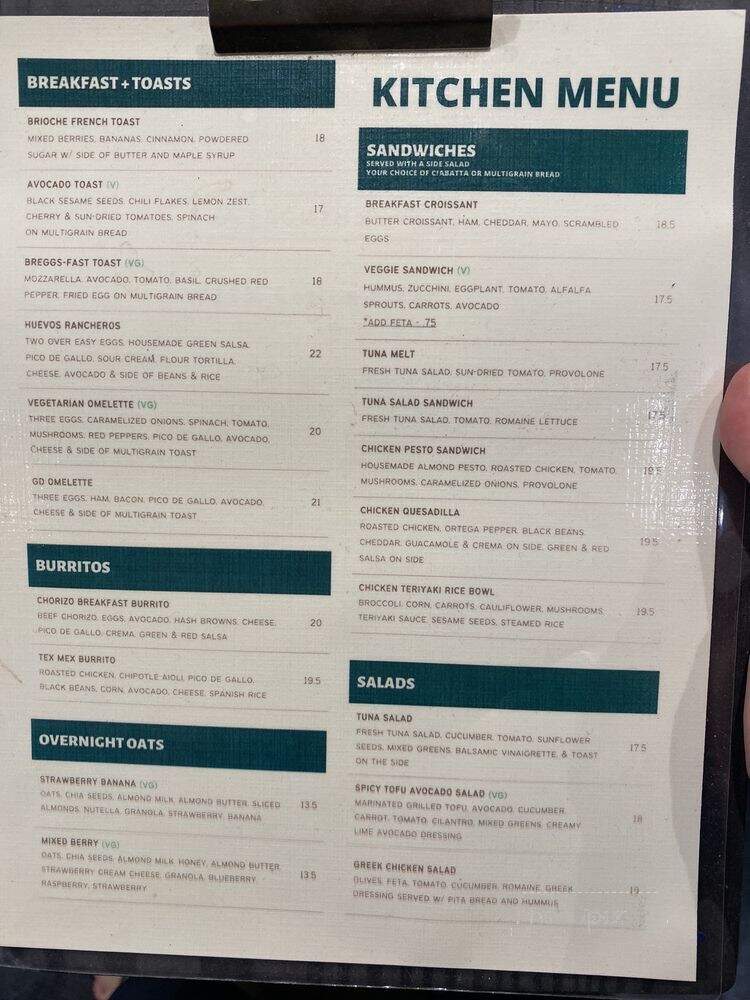 Jack's Snack Bar - Beverly Hills, CA menu_pic