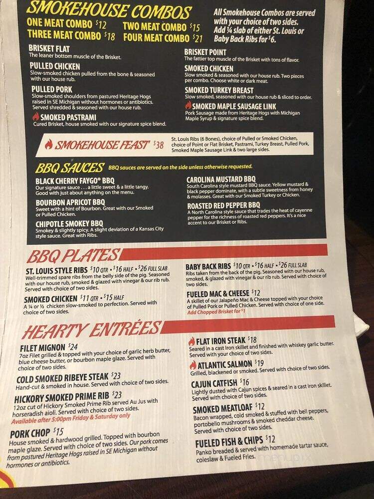 Black River Cafe - Port Huron, MI menu_pic
