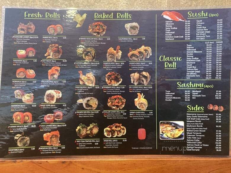 Sushi Gallery - Cerritos, CA menu_pic