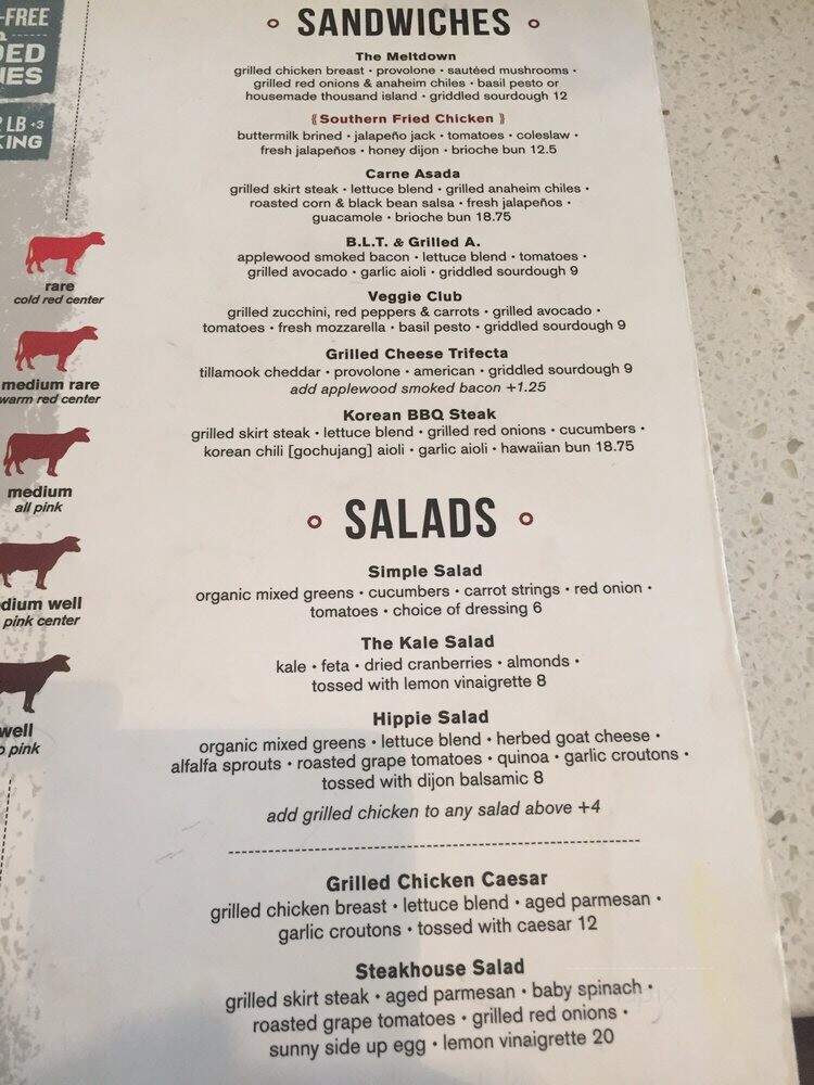 Counter - Newport Beach, CA menu_pic