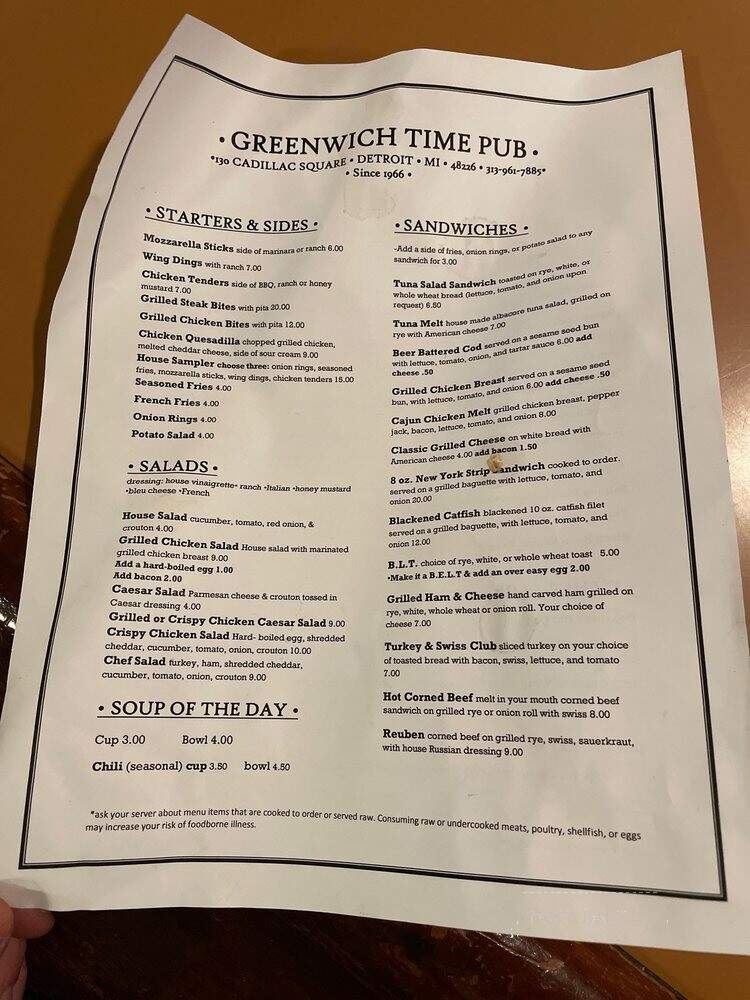 Greenwich Time Pub - Detroit, MI