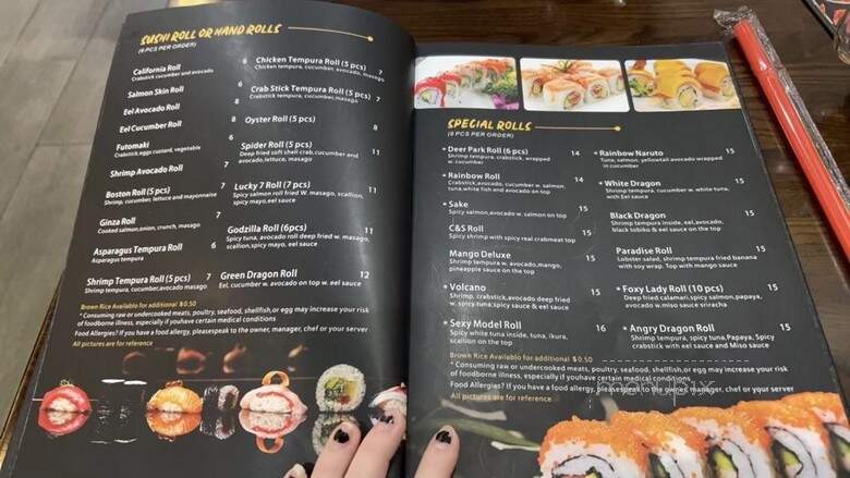 Mizuki Sushi - Deer Park, NY menu_pic