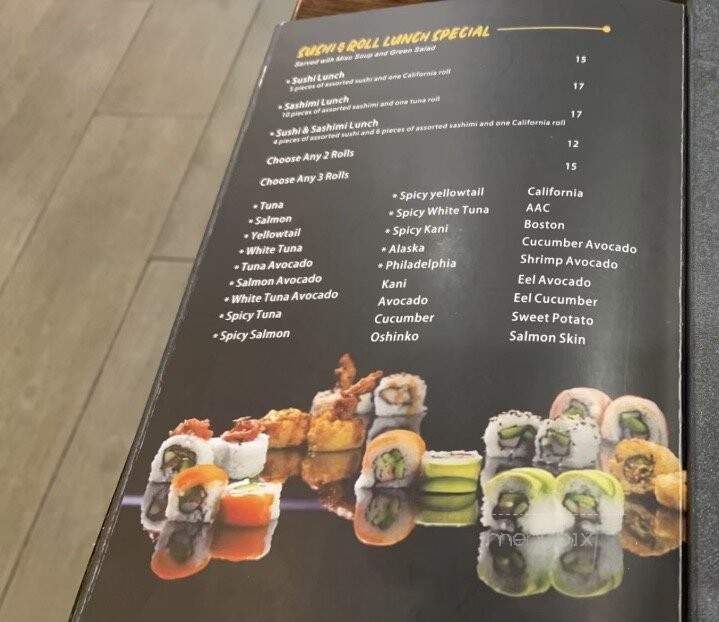 Mizuki Sushi - Deer Park, NY menu_pic