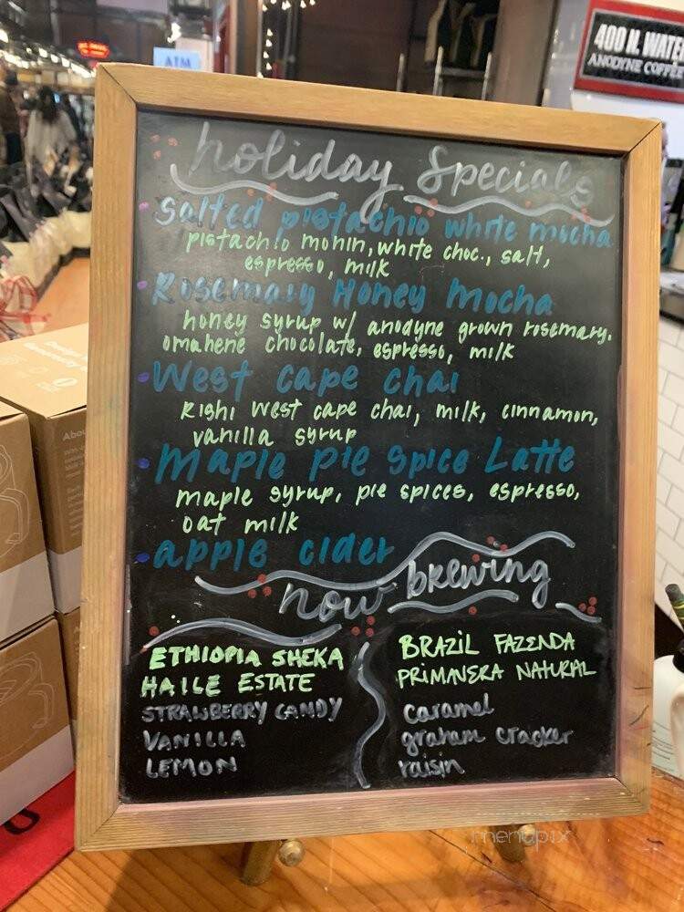 Espressly Yours - Milwaukee, WI menu_pic