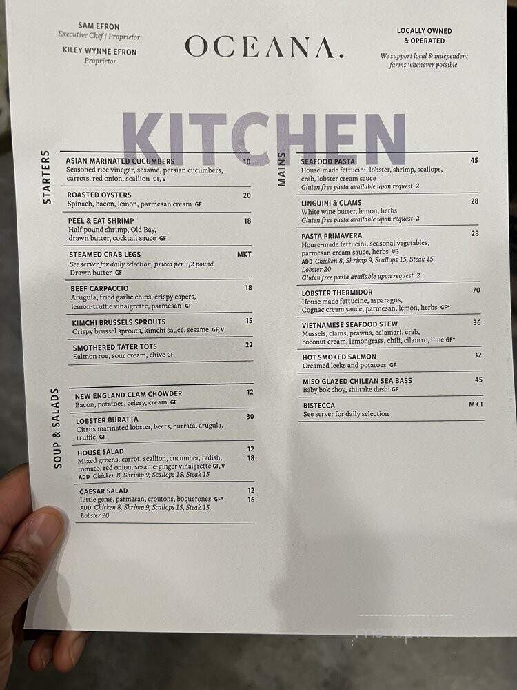 Taverna - Jacksonville, FL menu_pic