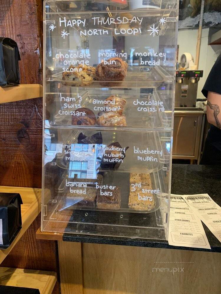 Corner Coffee - Minneapolis, MN menu_pic