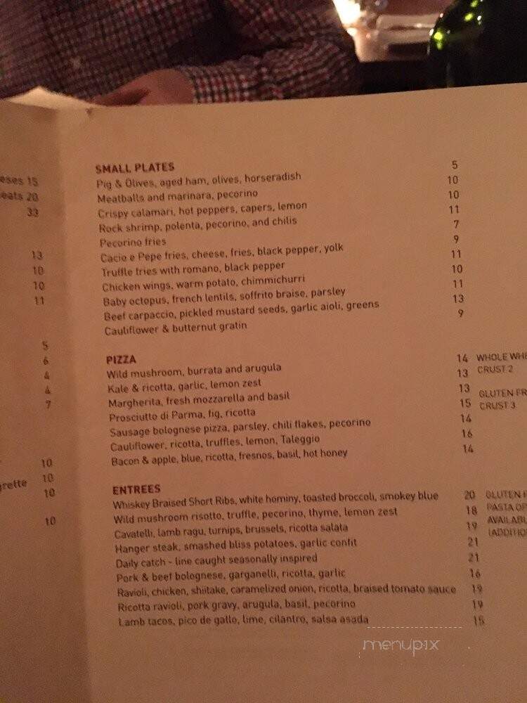Bin 14 - Hoboken, NJ menu_pic