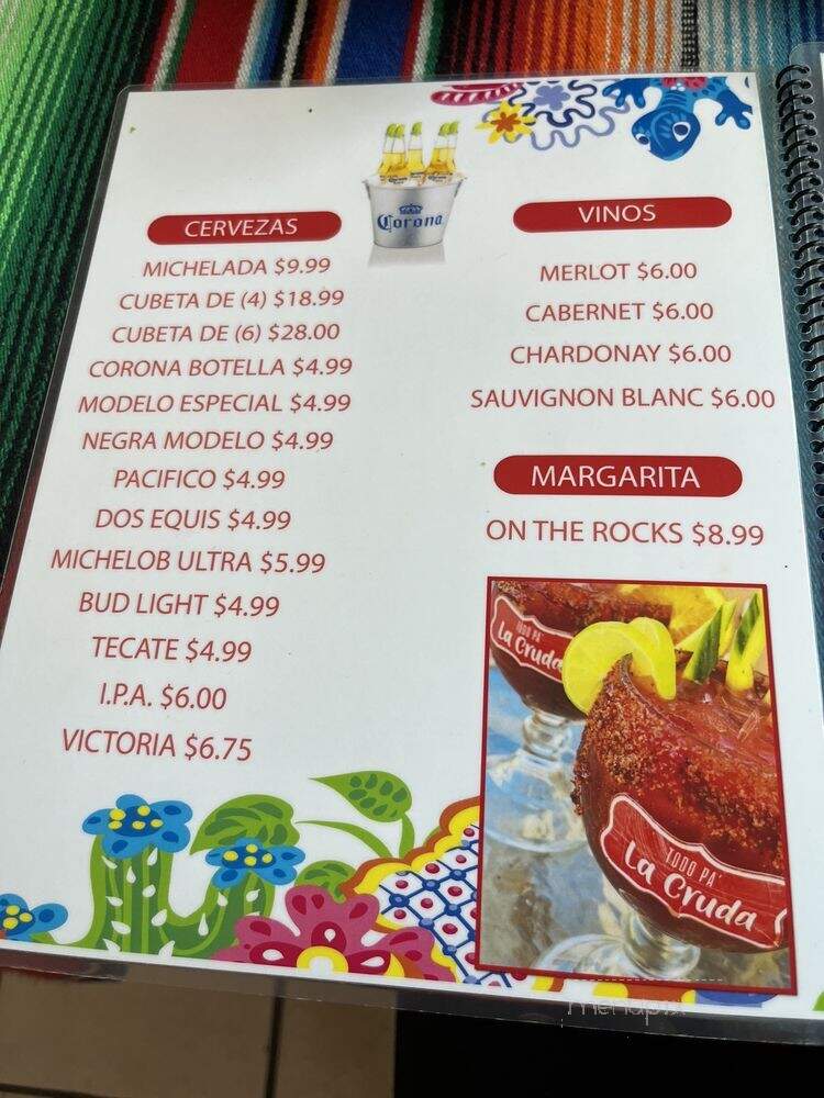 Antojitos Mexicanos Acapulco - San Diego, CA menu_pic