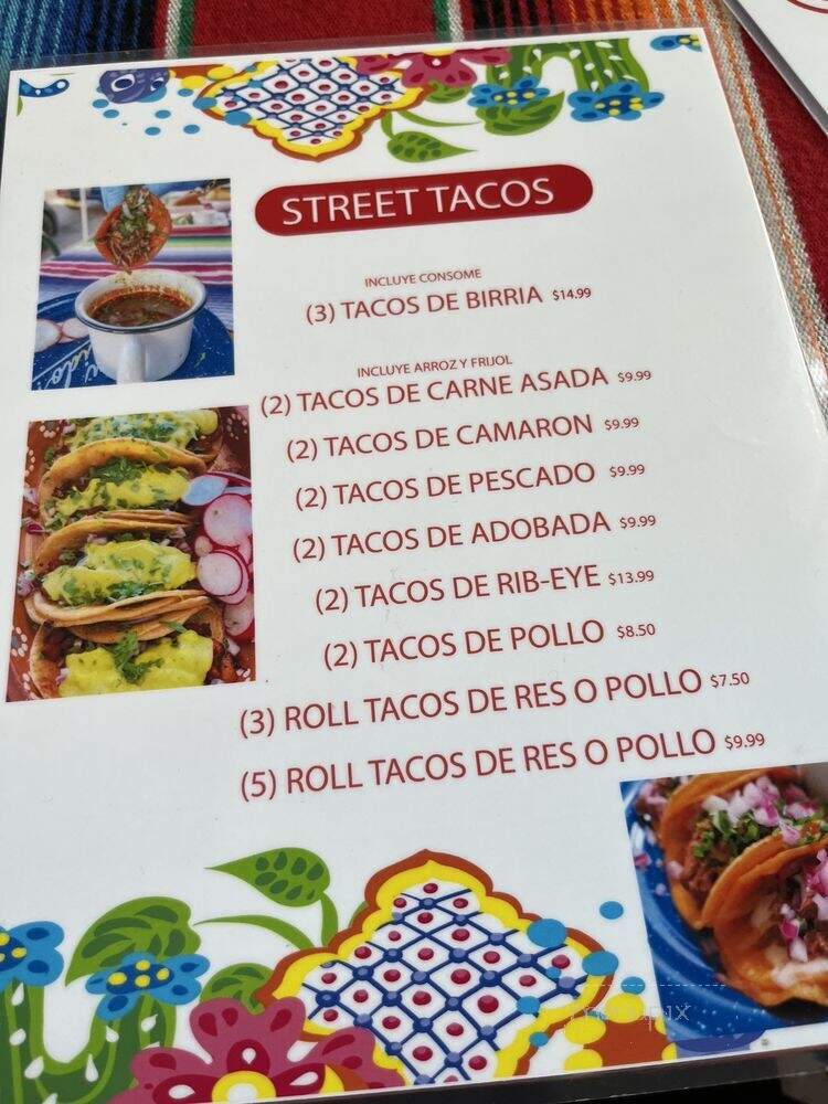 Antojitos Mexicanos Acapulco - San Diego, CA menu_pic