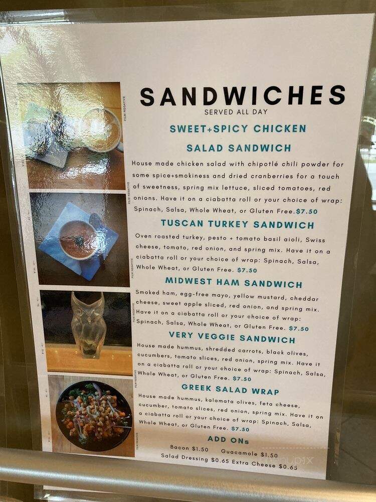 Take 5 Coffee Lounge - Fairbanks, AK menu_pic
