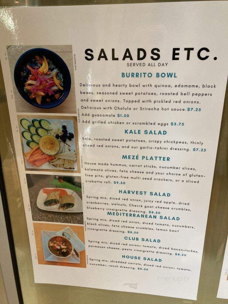 Take 5 Coffee Lounge - Fairbanks, AK menu_pic