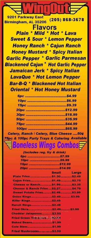 Wingout Express - Birmingham, AL