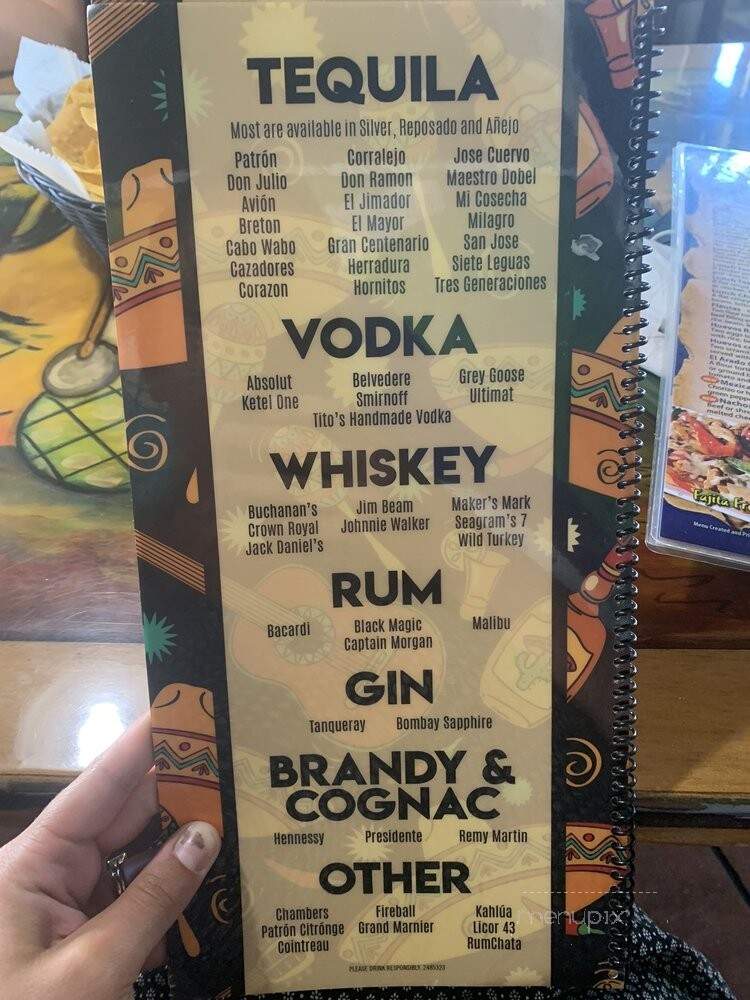 El Arado Mexican Grill # 2 - Indianapolis, IN menu_pic