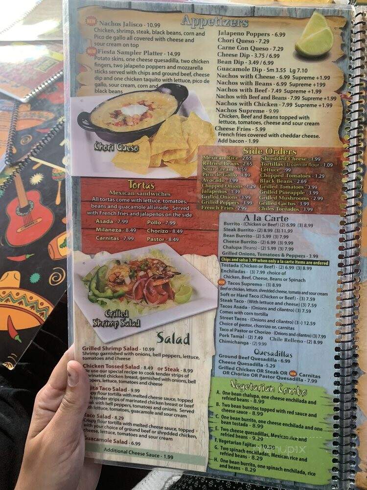 El Arado Mexican Grill # 2 - Indianapolis, IN menu_pic