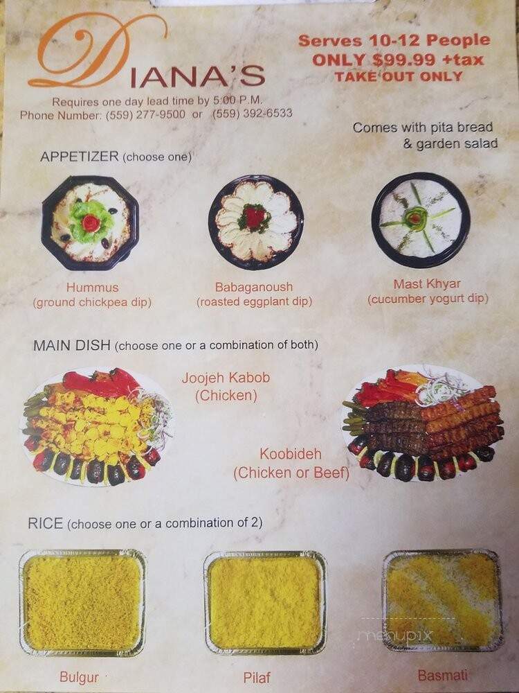 Koko's Armenian - Fresno, CA menu_pic