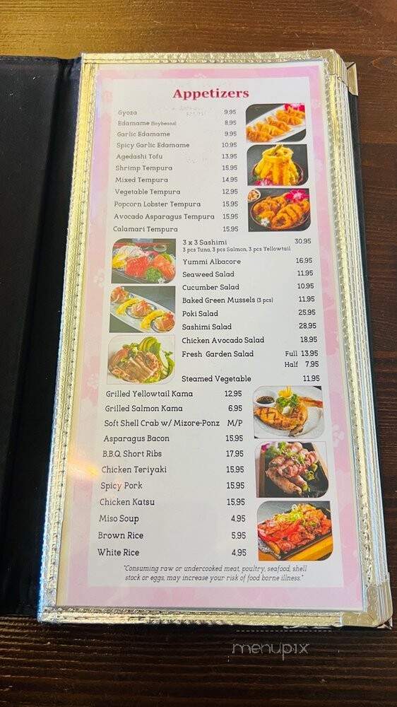 Hana Sushi - Menifee, CA menu_pic