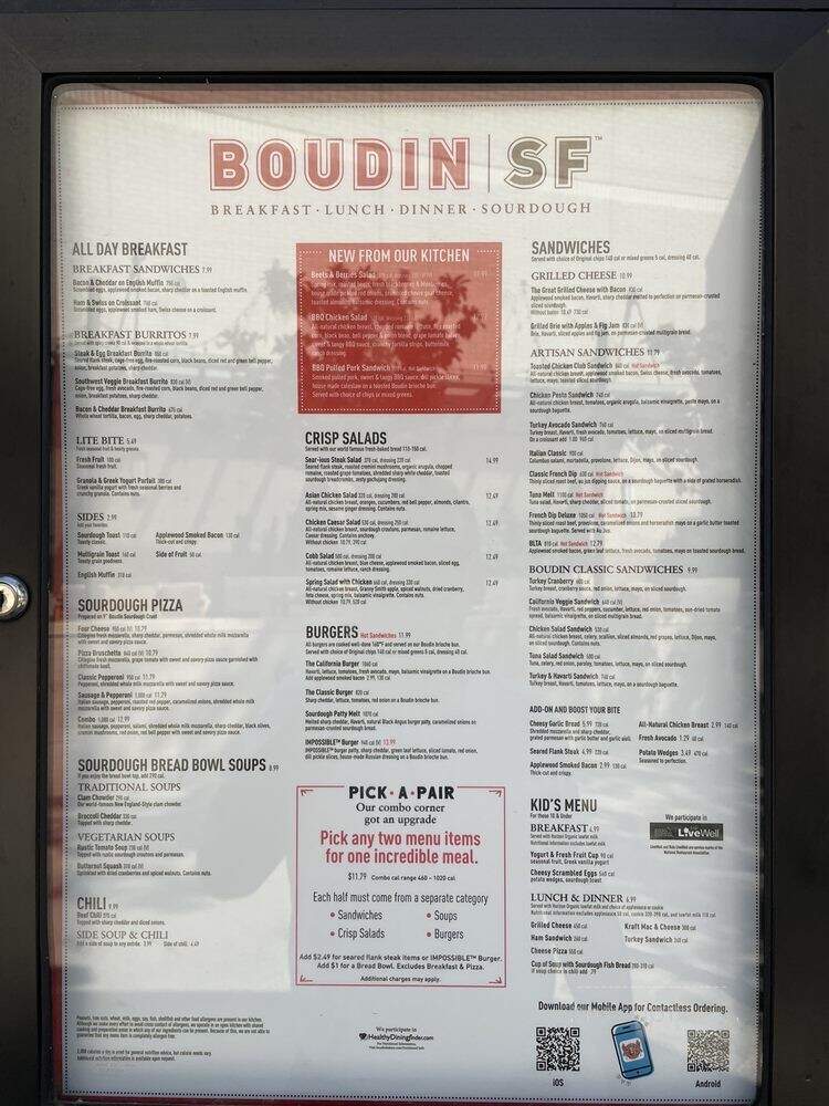 Boudin Sourdough Bakery & Cafe - Corte Madera, CA
