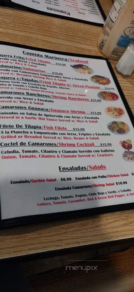 El Pulgarcito - Merriam, KS menu_pic