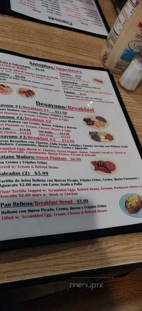 El Pulgarcito - Merriam, KS menu_pic