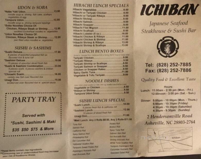 Ichiban Japanese Restaurant - Asheville, NC