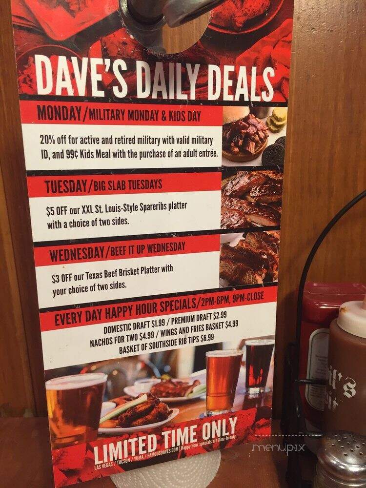 Famous Dave's Barbeque - Las Vegas, NV
