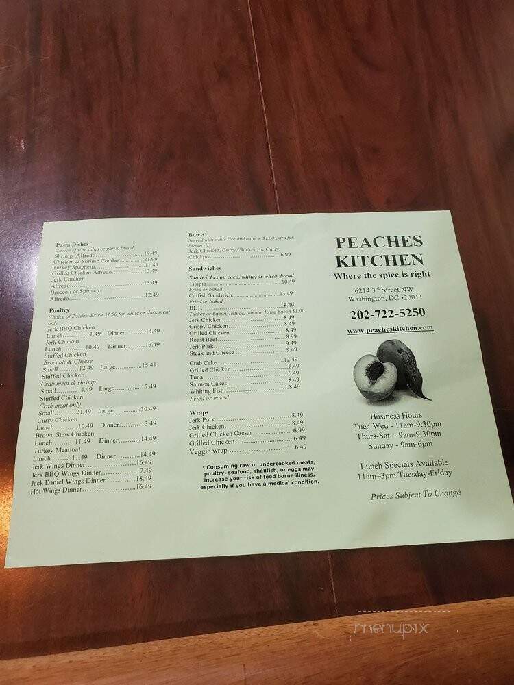 Peaches Kitchen - Washington, DC