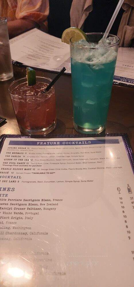 Pearlz Oyster Bar - Charleston, SC menu_pic