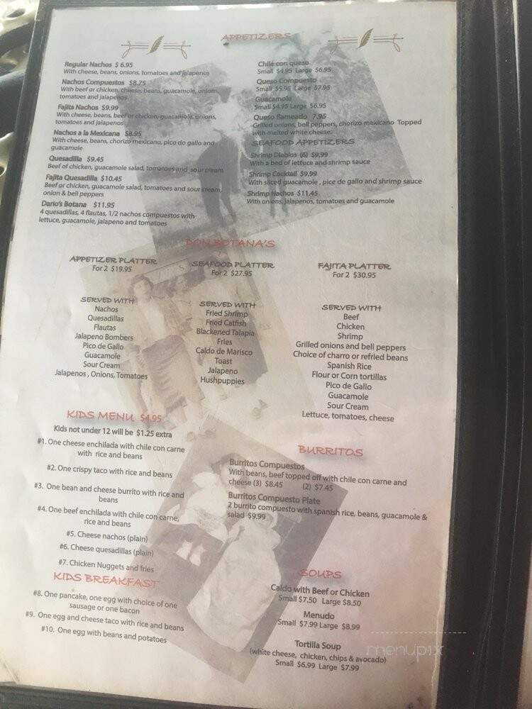 Don Dario's - Austin, TX menu_pic