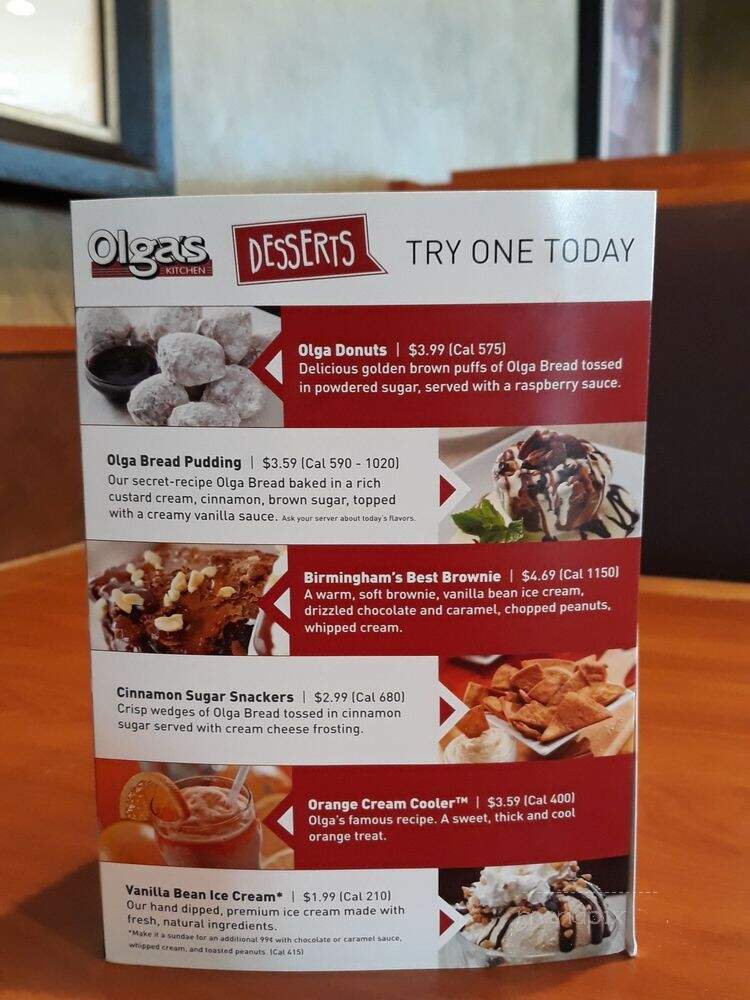 Olga's Kitchen - Allen Park, MI menu_pic