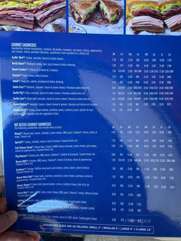 Beach Hut Deli - Davis, CA menu_pic