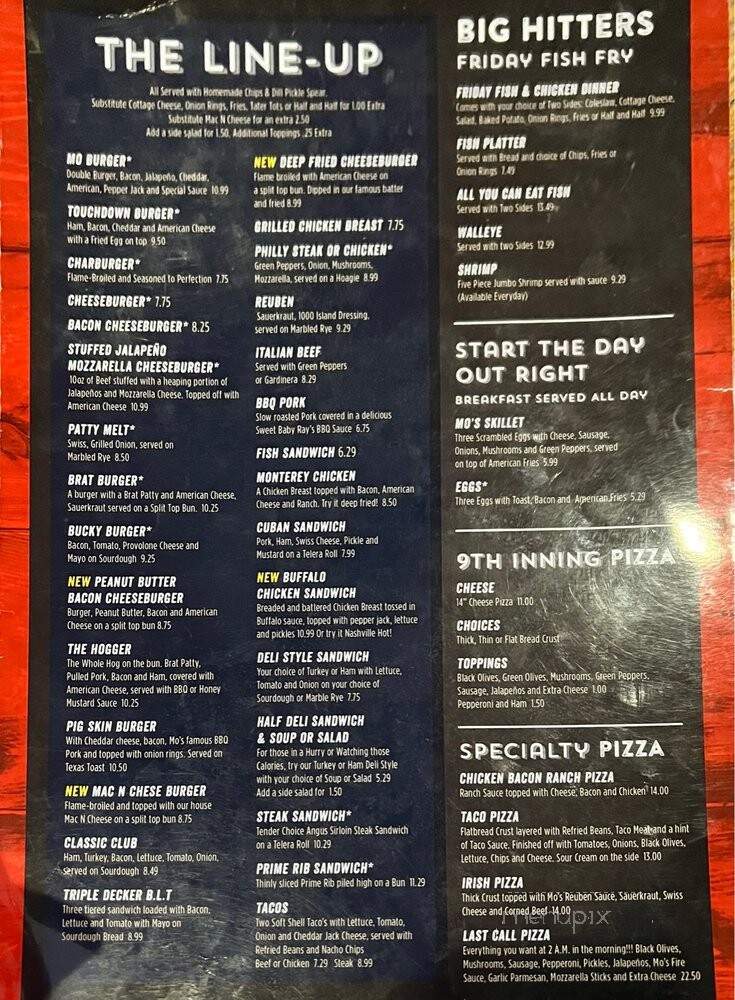 Taasbag - Janesville, WI menu_pic