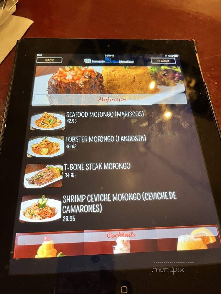 La Casa Del Mofongo - New York, NY menu_pic