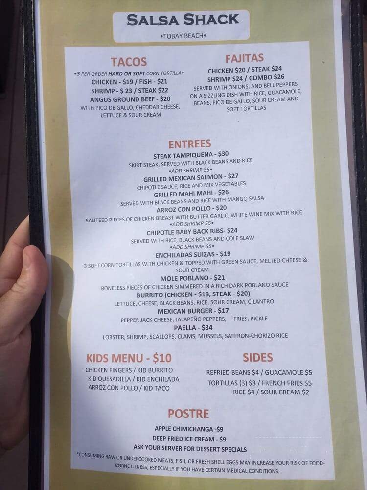 Singletons Seafood Shack - Massapequa, NY menu_pic
