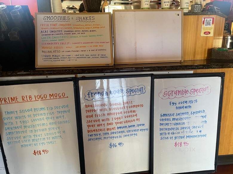 Kalaheo Cafe & Coffee Co. - Kalaheo, HI menu_pic
